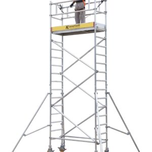 narrow aluminium scaffolding system