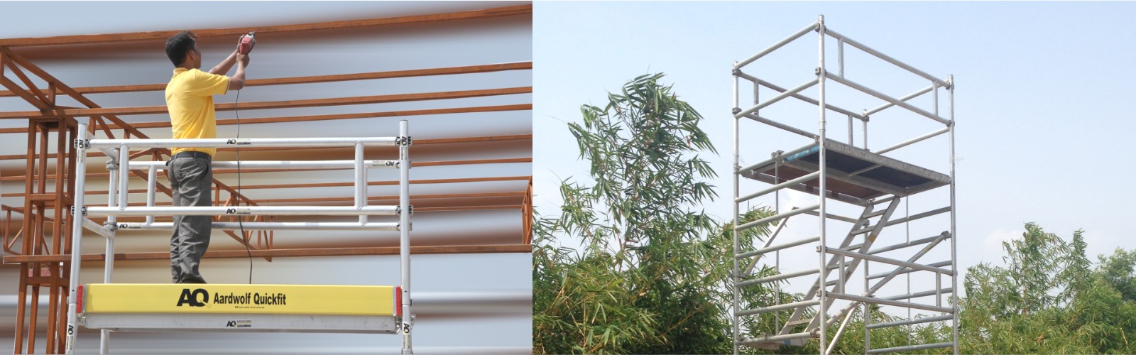aluminium mobile scaffold tower