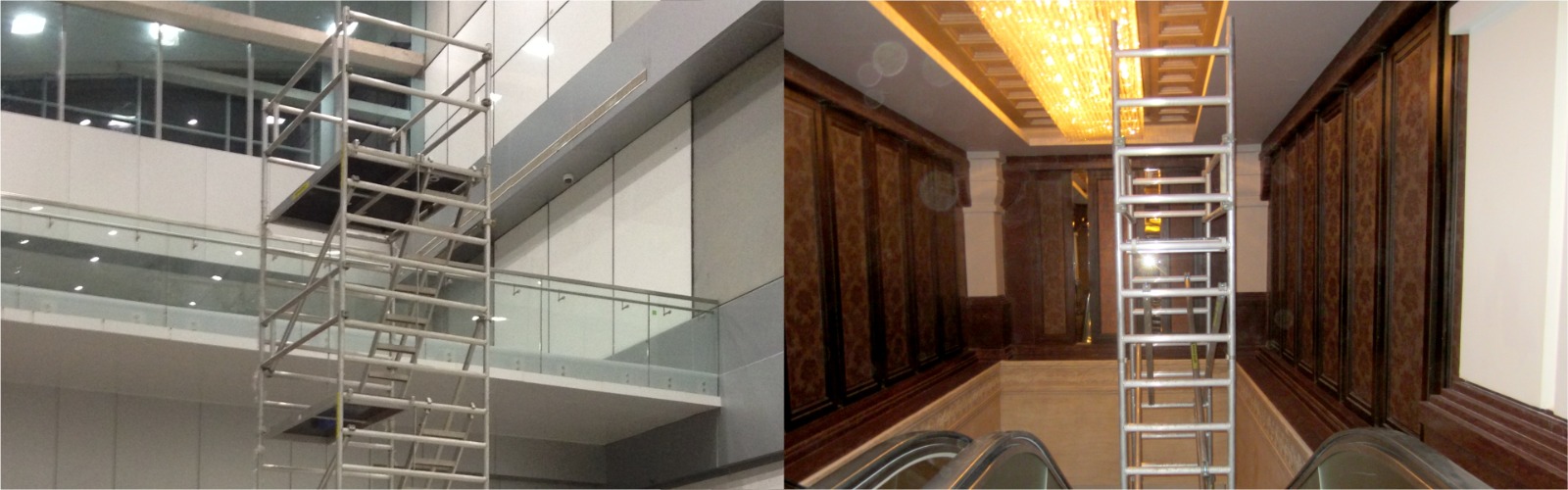 aluminium scaffoldings