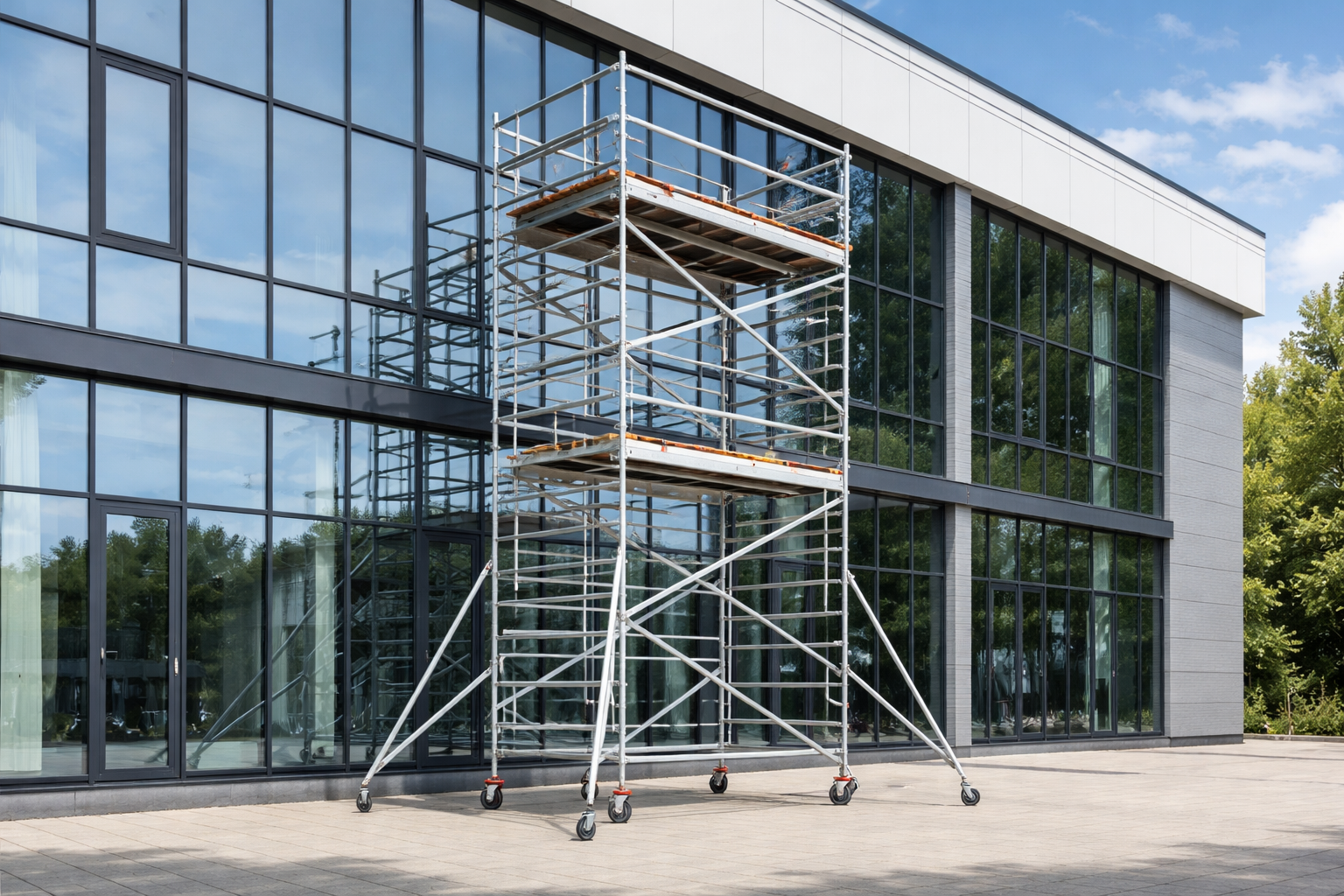 aluminium scaffodling rental and sale